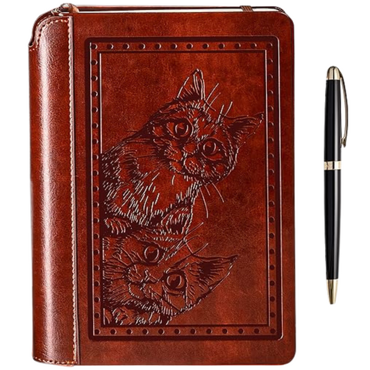 SETTINI® Cats Journal with Luxury Ballpoint Pen