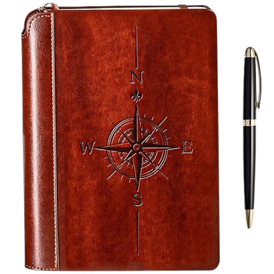 SETTINI® Compass Journal with Luxury Ballpoint Pen