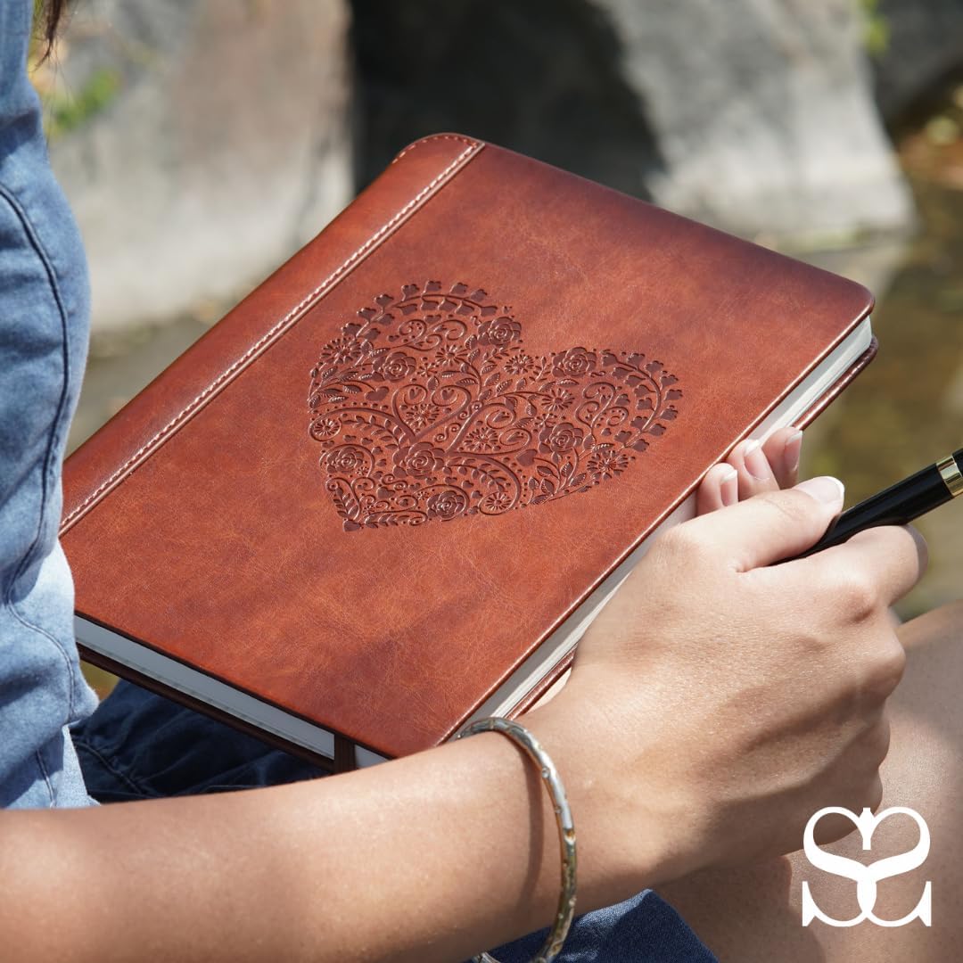 SETTINI® Heart Journal with Luxury Ballpoint Pen