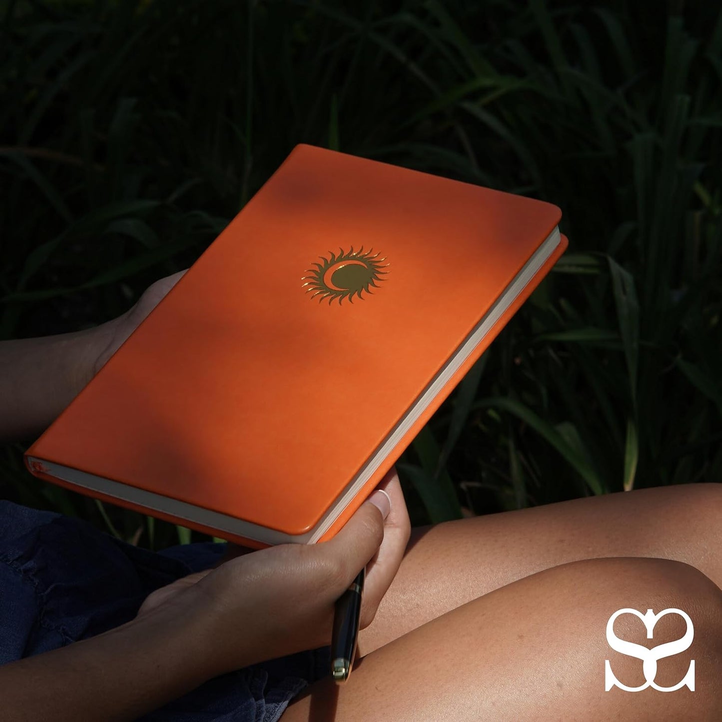 SETTINI® Hardcover Journal - Orange Sun