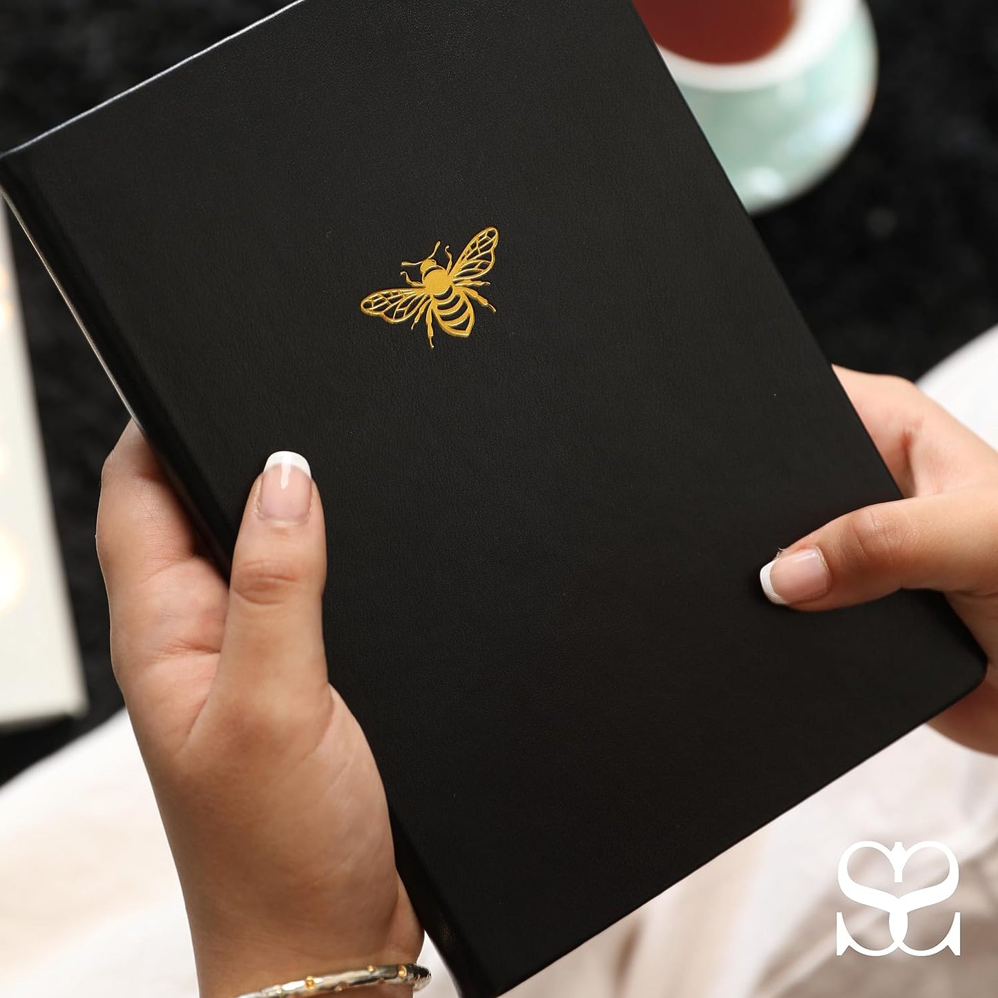 SETTINI® Hardcover Journal - Black Bee