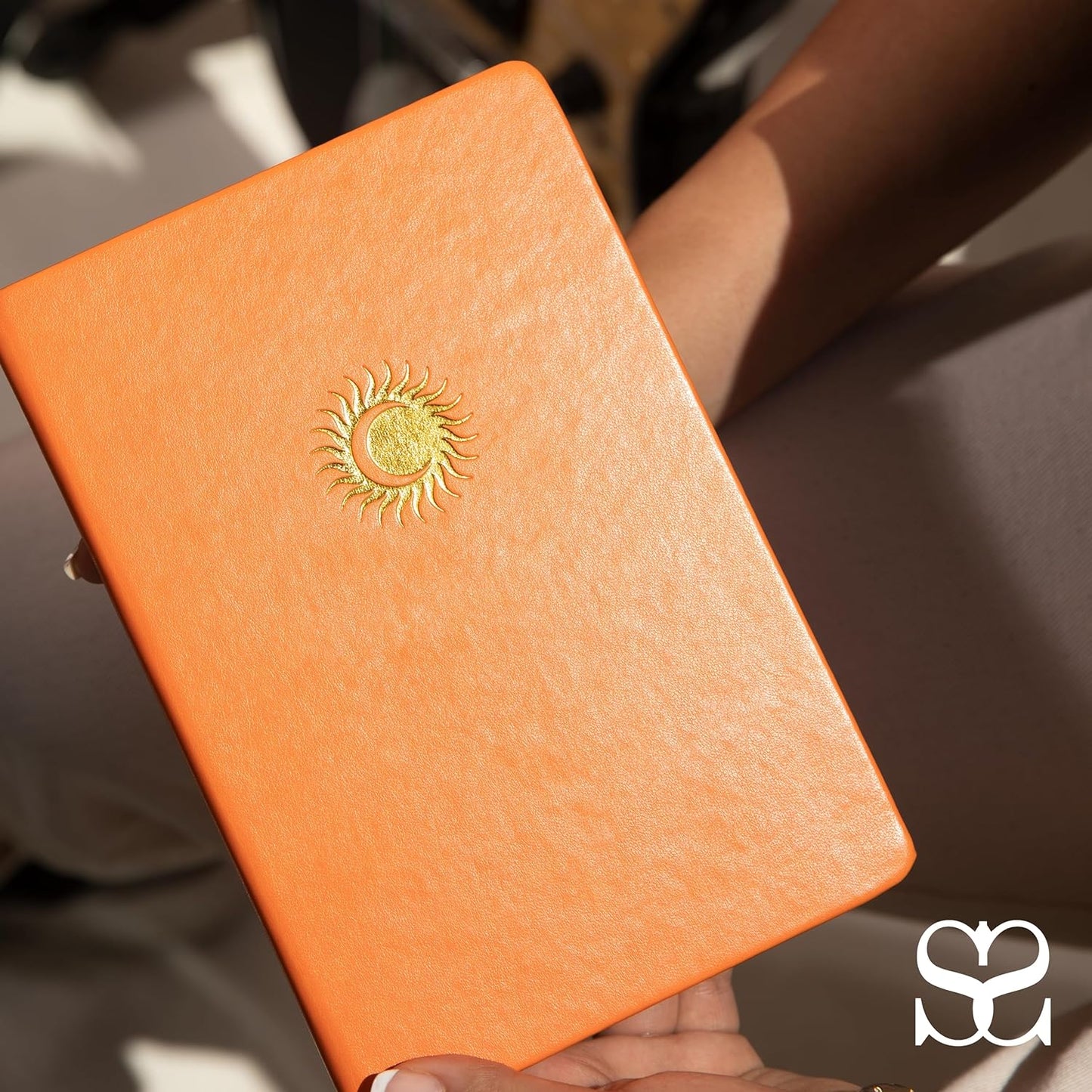 SETTINI® Hardcover Journal - Orange Sun