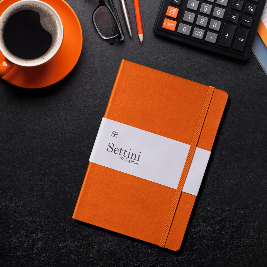 SETTINI® Classic Soft Cover Journal - Orange